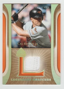 Cal Ripken Jr. 2004 SP Legendary Cuts Swatches GAME-WORN Jersey Card #LSW-CR - Picture 1 of 2