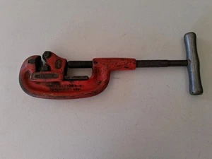 RIDGID No. 2A PIPE CUTTER HEAVY DUTY 1/8"- 2" USA Good Blade And Rollers - Picture 1 of 16