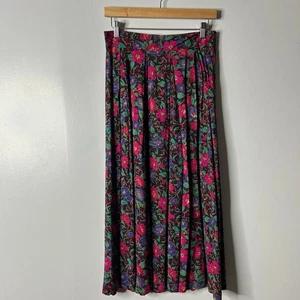 Vintage Segue Damen Y2K Fairy Maxirock Medium Blumen skurril Cottagecore - Bild 1 von 5