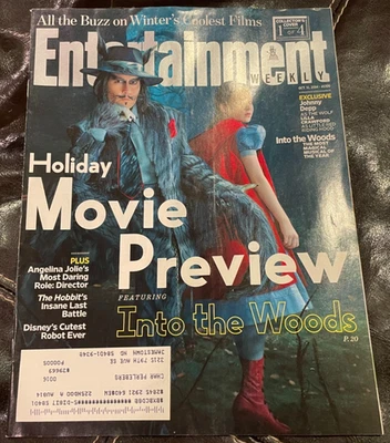 Entertainment Weekly October 31  Johnny Depp Collector's Cover 1 of 4 The Hobbit - Image 1 of 2