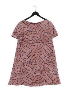Diane Von Furstenberg Women's Top UK 8 Multi 100% Silk Tunic - Picture 1 of 7
