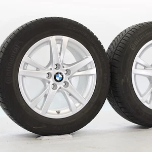 Ruedas de invierno originales BMW 2er AT F45 GT F46 16 pulgadas 473 radios dobles 5,5 mm RFT - Imagen 1 de 6