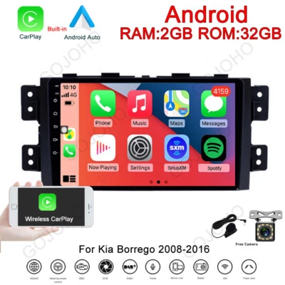 Android 13 For Kia Borrego 2008-2016 Radio Car Stereo GPS Navigation CarPlay BT - Image 1 of 4