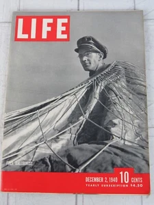 Life Magazine December 2, 1940 Free Balloonist - Picture 1 of 7