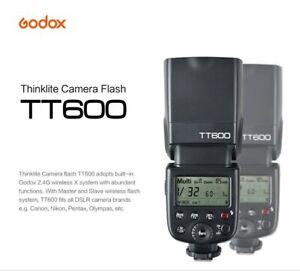 Godox TT600 GN60 2.4G Camera Flash Speedlite for Canon Nikon Pentax Olympus DSLR