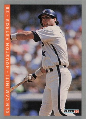 1993 Fleer #432 Ken Caminiti - Image 1 of 2