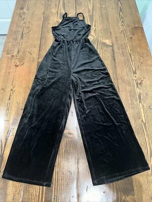 Mono de terciopelo H&M para niñas 12/14 - negro Foto 1 de 4