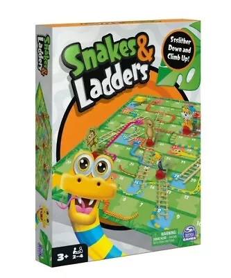 NEW Snakes & Ladders Game, for Kids Ages 3 and up Kids & Family Games 6066542 - Image 1 of 4