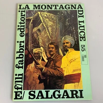 Libro La montagna di luce Emilio Salgari F.lli Fabbri Editore - Immagine 1 di 2