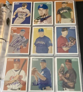 Tarjetas de béisbol autografiadas firmadas por Bowman Heritage Prospects 2006 - Imagen 1 de 6