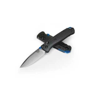 Benchmade 533-3 Mini Bugout Plain Edge Folding Knife 2.82" Satin CPM-S90V - Picture 1 of 10