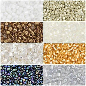 Miyuki Delica 11/0 Seed Beads 5g bags - Picture 1 of 21