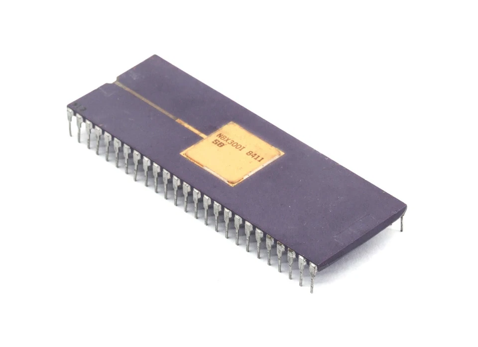 N8X300I Signetics Gold Microprocessor 50-Pin IC Mikroprozessor Ceramic DIP - Bild 1 von 1