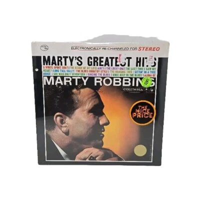 Sealed ! 1959 MARTY ROBBINS - MARTY'S GREATEST HITS RECORD, LP, VINYL - Sealed  - Image 1 of 2