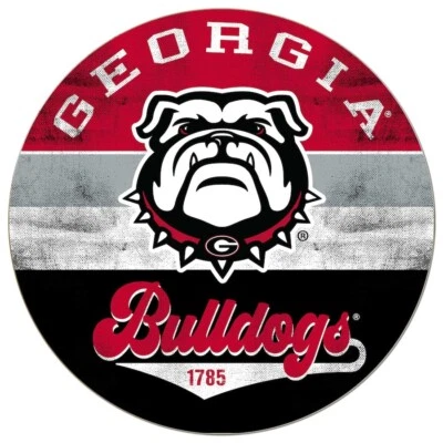 Imán de refrigerador laminado troquelado Georgia Bulldogs Foto 1 de 2