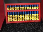 Lego Education Abacus Promotional Piece RARE W/Box Read Description 13”x7.5”