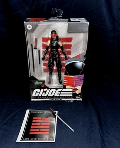 GI JOE CLASSIFIED PRO-TYPE #0 DAWN MORENO SNAKE-EYES JOEFEST SHOW EXCLUSIVE 2024 - Picture 1 of 21