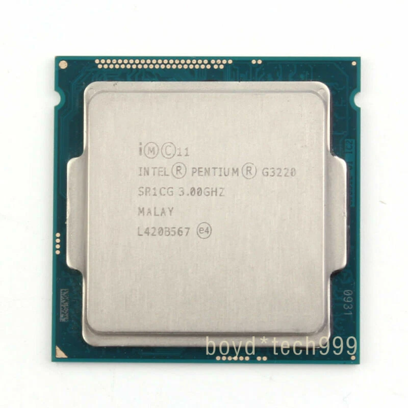 INTEL CELERON G3220 PROCESSOR 3.0GHZ/5 GT/s（SR1CG）LGA 1150 Socket H3 CPU - Image 1 of 1