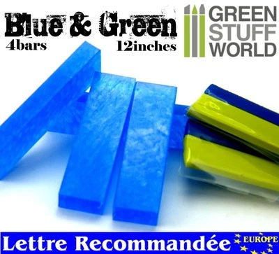 COMBO Blue Stuff + Green Stuff 30cm - Kit de Clonage Instant Moules Réutilisable