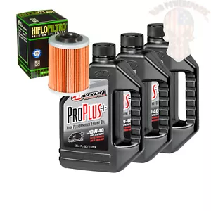 Oil Change Kit For 2013 Can-Am Renegade 1000 XXC IRS Maxima Synthetic 10W-40 - Picture 1 of 1