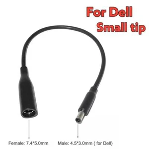 Lot 1-4 Power Charger Converter Adapter Cable For DELL 7.4mm To 4.5mm - Picture 1 of 4