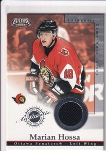 02/03 PACIFIC EXCLUSIVE MARIAN HOSSA GAME JERSEY #18