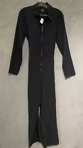 Gap Denim Straight Leg Utility Size 8 Boiler Suit Black Jumpsuit NEW NWT $108 - Picture 1 of 4