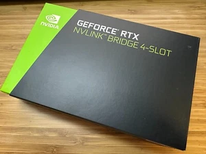NVIDIA GeForce RTX NVLink SLI Bridge 4-Slot für 20er Serie - Bild 1 von 3