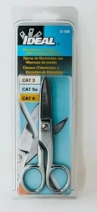 New - Ideal 35-088 Electrician's Scissors with Stripping Notch - Picture 1 of 1