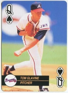 USA 1992 Spielkarten - Tom Glavine Atlanta Braves (Queen) - Bild 1 von 2
