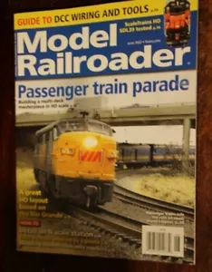 MODEL RAILROADER June 2022 Passenger Train Parade; Guide to DCC Wiring & Tools - Picture 1 of 1