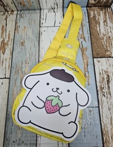 Kawaii Sanrio PomPomPurin Mini Crossbody Bag For Kids, Messenger Shoulder 7"×5" - Picture 1 of 5
