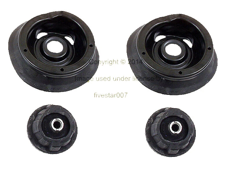 2 CORTECO Kit de soporte de buje amortiguador soportes puntal delantero izquierdo+derecho para Mercedes Foto 1 de 4