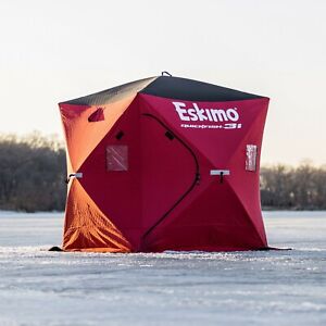 69445 Eskimo Insulated QuickFish 3 Ice Fishing Shelter Shanty  MFG REFURBISHED