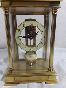 Nieman Marcus Germany S Haller Skeleton Mantle Clock - Picture 1 of 9
