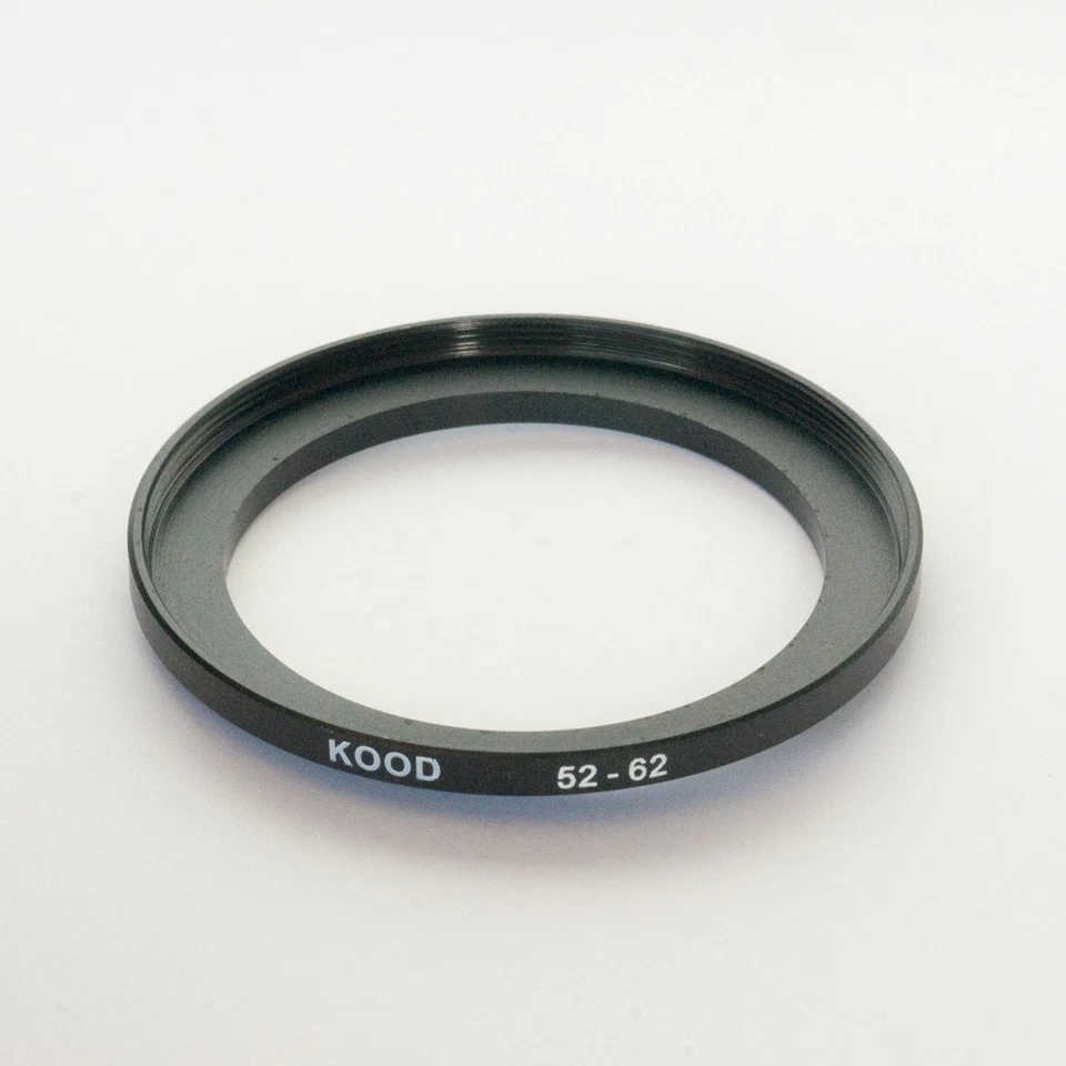 STEP UP ADAPTER 52MM-62MM STEPPING RING 52MM TO 62MM 52-62 FILTER ADAPTOR - Image 1 of 1