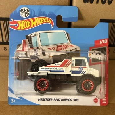HOT WHEELS Mercedes-Benz Unimog 1300 - Mainline - Immagine 1 di 4