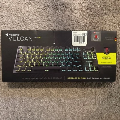 ROCCAT Vulcan TKL Pro Optical Gaming Keyboard - Black - Image 1 of 3