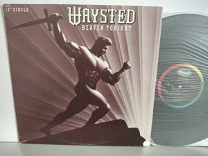 WAYSTED - "HEAVEN TONIGHT" / PROMO! / CAPITOL RECORDS 1987 - Picture 1 of 4