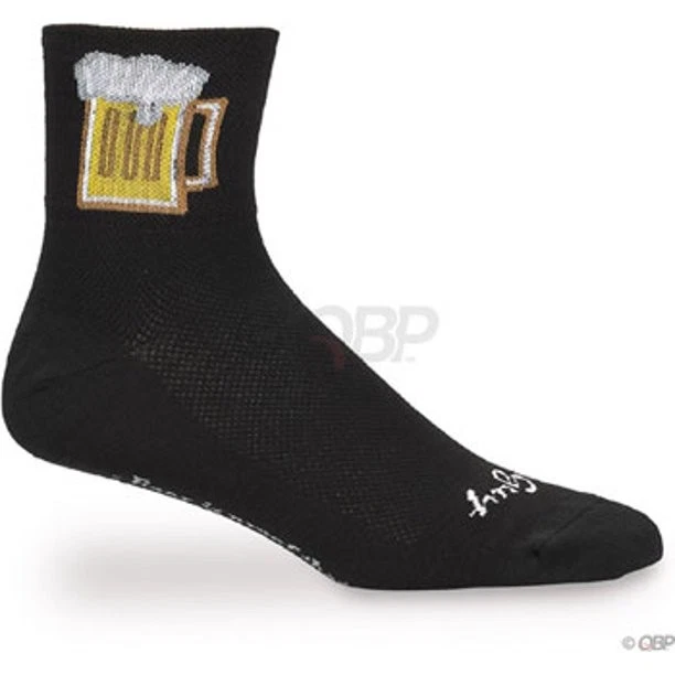 Calcetines de Ciclismo Unisex SockGuy Bevy - Duraderos Doble Costura Tacón, Transpirables Foto 1 de 1
