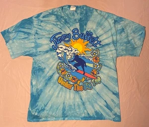 Jimmy Buffett Men's XL Tie Dye T-Shirt Used - 2010/2011 Under The Big Top Tour - Picture 1 of 2