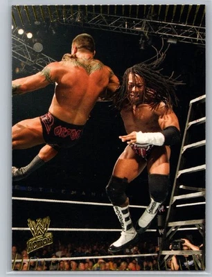 2007 Topps Action WWE #78 Money In The Bank Ladder Match - Image 1 of 2