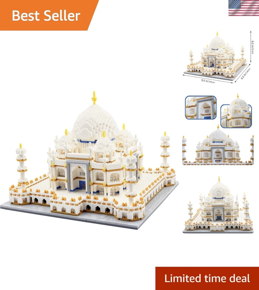 Dovob Micro Mini Blocks Taj Mahal Building and Architecture Model Set 4000pieces