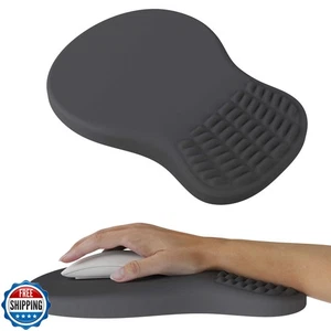 MEKASS Ergonomic Mouse Pad with Wrist Rest, Memory Foam Mousepad for Carpal T - Picture 1 of 5