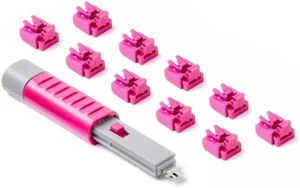 SmartKeeper ESSENTIAL / 10 x RJ45 Port Blockers mit 1 x Lock Key Basic / Pink - Bild 1 von 5