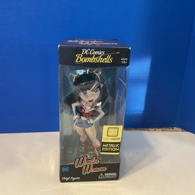 Caja de botín DC Comics Bombshells Wonder Woman edición metálica Foto 1 de 4