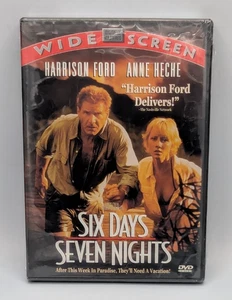 Six Days Seven Nights DVD WideScreen Harrison Ford/Anne Heche Action New Sealed - Picture 1 of 4