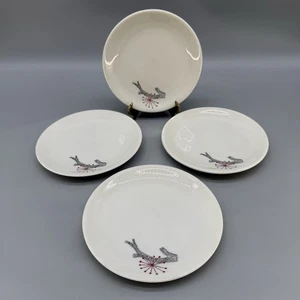 Syrakus China Treibholz 6 1/4" Brot & Butter Teller Menge 4 Ausgezeichnet - Bild 1 von 8