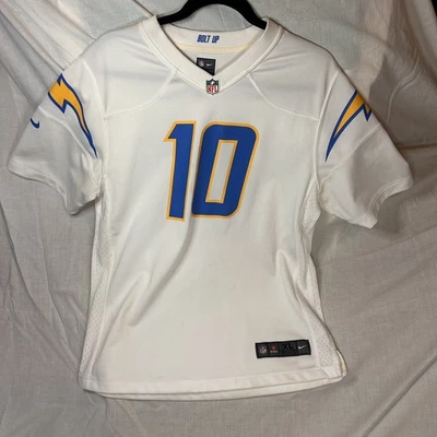 Camiseta deportiva Justin Herbert Los Angeles Chargers Nike Game blanca juvenil XL 18/20 Foto 1 de 4