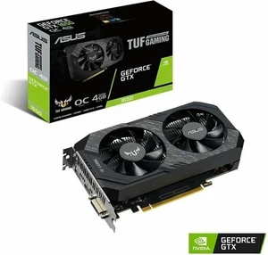 ASUS TUF NVIDIA GeForce GTX 1650 OC Graphics Card TUF-GTX1650-O4GD6-P-GAMING New - Picture 1 of 6